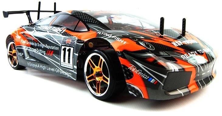 HSP 1/10 2.4GHz Electric 4WD RTR Flying Fish RC Drift Race Car